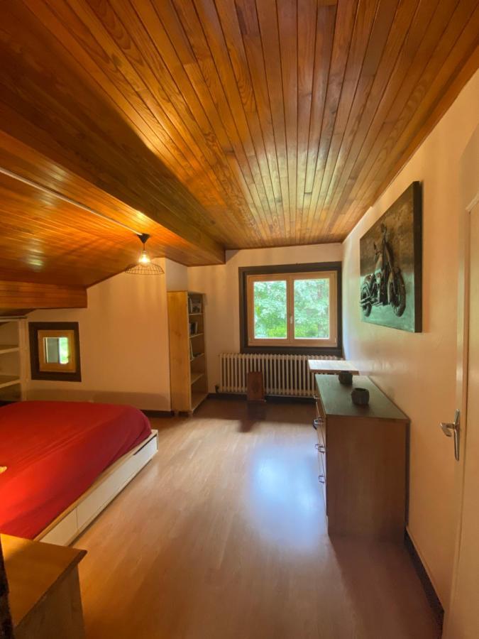 Logement Mansarde Dans Maison Avec Jardin En Bord De Piste, Vue Montagne Лез-Уш Экстерьер фото